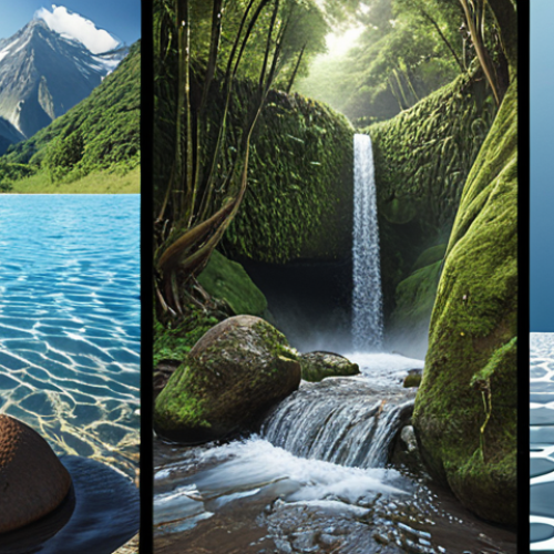 Home 20 Here are three image prompts based on the provided text, focusing on different facets of the global water challenge: