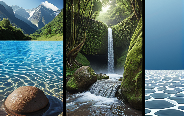 Here are three image prompts based on the provided text, focusing on different facets of the global water challenge: