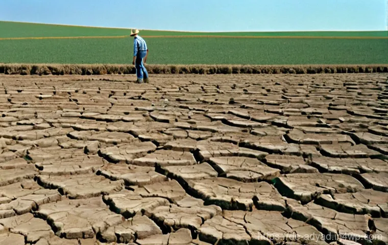 물 안보를 위한 커뮤니티 참여 증진 방안 - **Image Prompt 1: German Agricultural Landscape under Severe Drought**
A panoramic, high-definit...